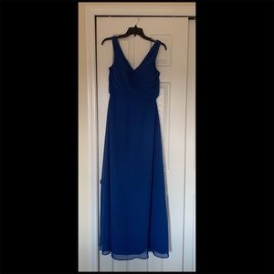 Royal Blue Bridesmaid Dress